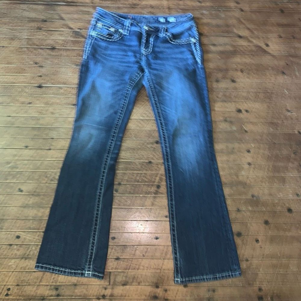 Miss Me embroidered western cowboycore festival 28 bootcut jeans